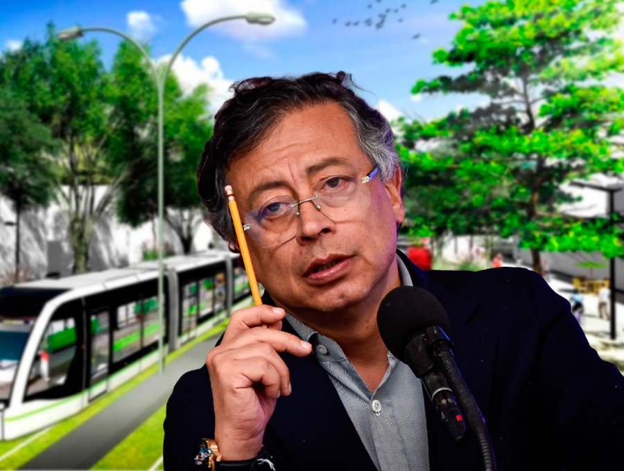 El gobierno del presidente Gustavo Petro dejó al Metro de la 80 con graves rezagos financieros. FOTO: El Colombiano y Cortesía