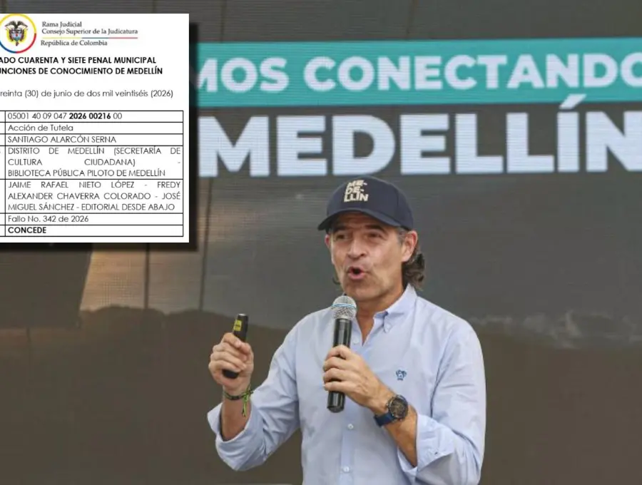 En un fallo de 33 páginas, la jueza concluyó que la Alcaldía de Medellín y la Biblioteca Pública Piloto actuaron de manera desproporcionada al cancelar el evento bajo el argumento de la Ley de Garantías. FOTO EL COLOMBIANO Y CORTESÍA. 