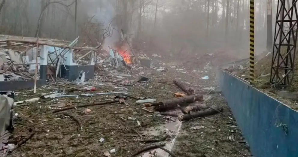La explosión produjo daños a 1,5 kilómetros a la redonda, según las autoridades. FOTO: CORTESÍA.
