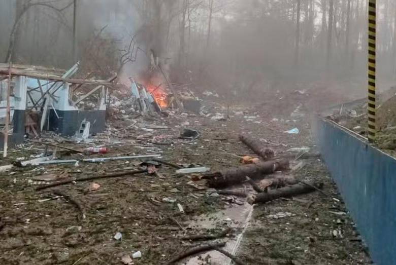 La explosión produjo daños a 1,5 kilómetros a la redonda, según las autoridades. FOTO: CORTESÍA.