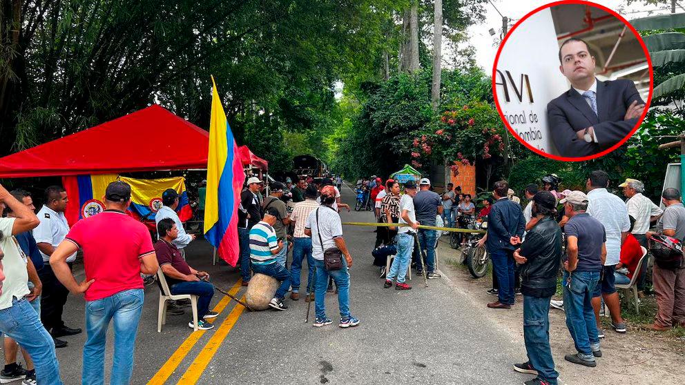 Las protestas y bloqueos viales ya afectan el transporte de alimentos básicos en Colombia, advierte Federación Nacional de Avicultores de Colombia. FOTOS: CORTESÍA