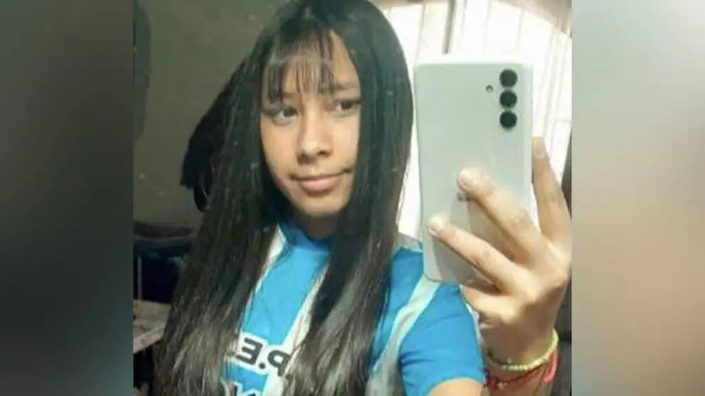 Agostina Vega tenía 14 años y fue hallada sin vida una semana después de su desaparición en Córdoba, Argentina. FOTO: Redes sociales. 