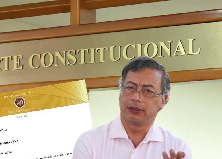 La congresista Miranda había celebrado en sus redes sociales a la respuesta de la Corte. Foto: Presidencia y Colprensa