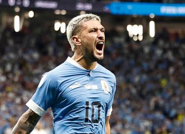 Giorgian De Arrascaeta comanda convocatoria de Uruguay para duelo ante Colombia. FOTO AFP