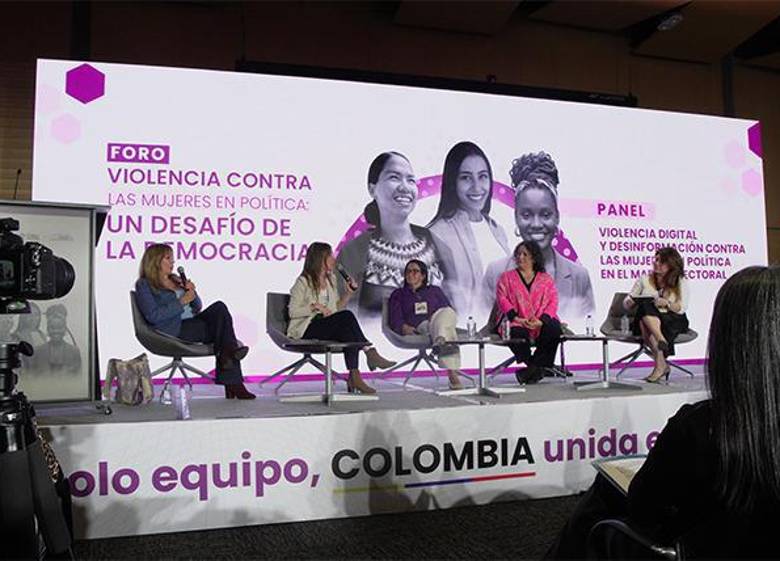 CNE le pone foco a la violencia contra la mujer en política 