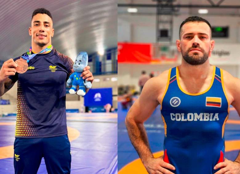 Alexis Cuero competirá por primera vez en Olímpicos; Carlos Muñoz estará en sus segundas olimpiadas. FOTOS CORTESÍA COC