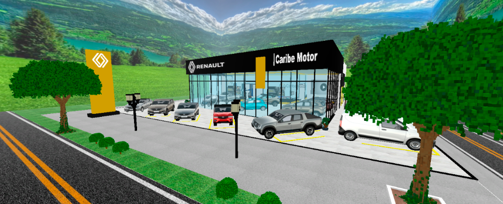 El concesionario abre el primer salón de ventas 3D en realidad virtual del país.