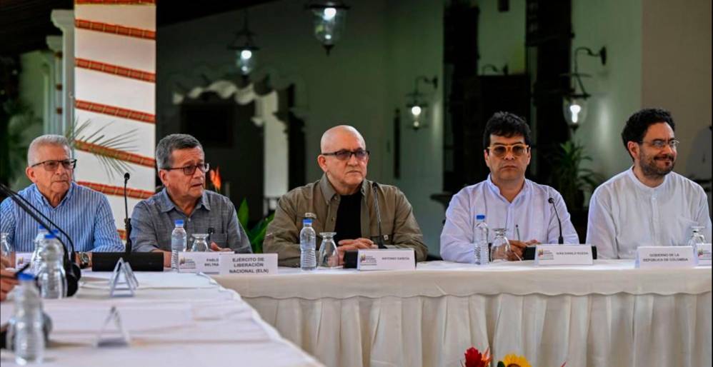 Las negociaciones de paz se reanudaron el pasado 21 de noviembre entre las delegaciones del Gobierno de Gustavo Petro y la guerrilla del ELN. FOTO cortesía