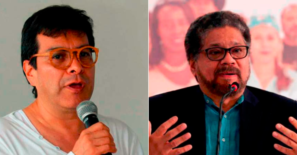 El alto comisionado para la paz, Danilo Rueda, y el jefe de la Segunda Marquetalia, Iván Márquez, se han reunido en dos ocasiones en territorio nacional. FOTO: CORTESÍA