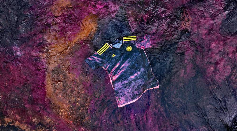 Así lucirán las jugadoras colombianas con el nuevo diseño de Adidas para el equipo nacional. FOTO CORTESÍA FEDECOLFUTBOL