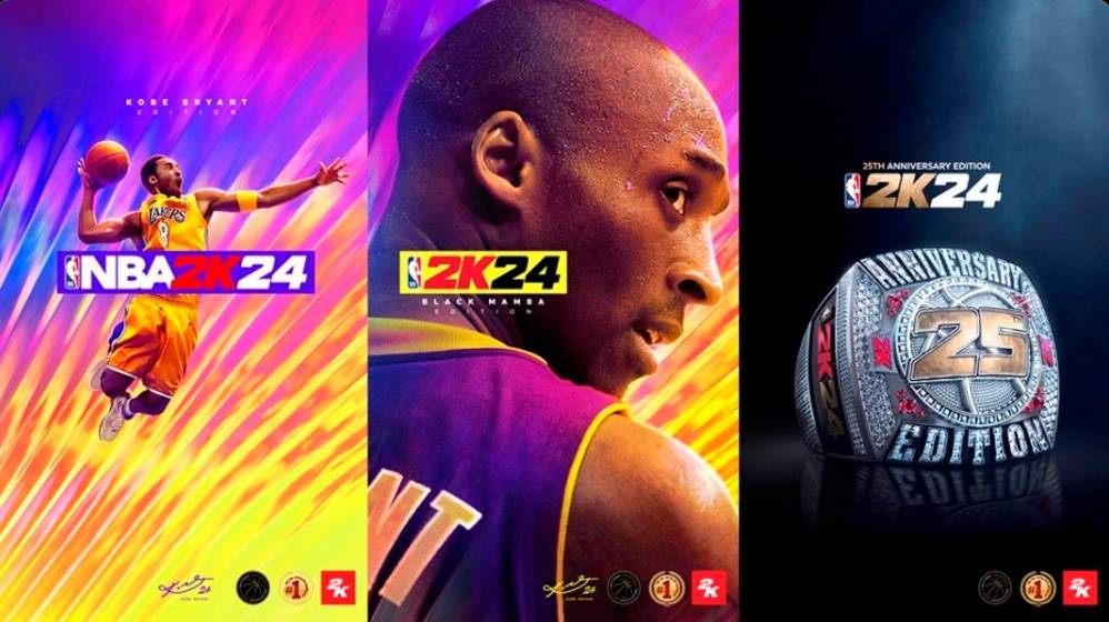 El legendario Kobe Bryant estará en la portada del videojuego NBA 2K24