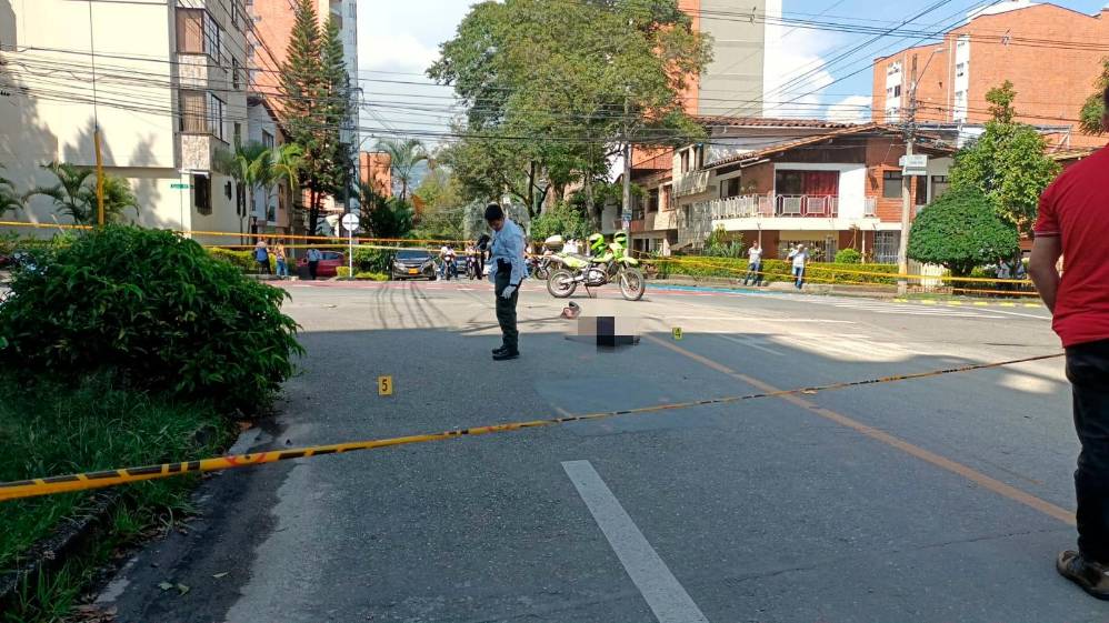 Este fue el caso más reciente de una muerte en un caso de fleteo, registrado este martes en el barrio El Velódromo. FOTO: CORTESÍA