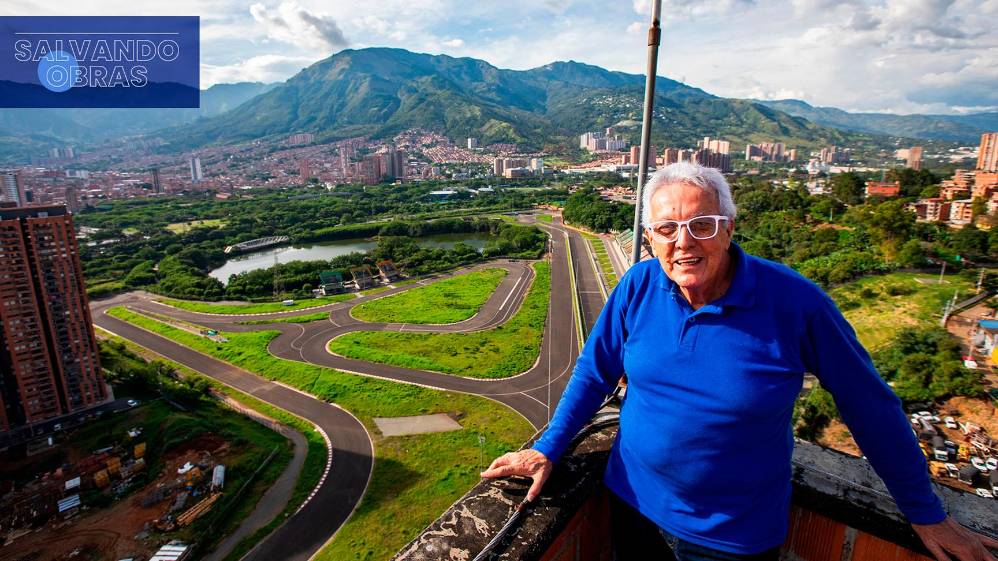Hernán afirma que el papel de la Contraloría ha sido fundamental en la continuidad del proyecto y en su acompañamiento a la ciudadanía. Las mesas de diálogo han originado una conversación continua, con información precisa que vela por el cuidado de los recursos y la eficiencia en la construcción de la obra. En la foto, Hernán Cuartas en la actualidad de espalda al proyecto Central Park.
