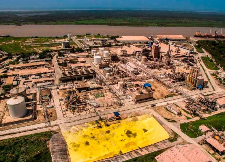 Monómeros, colombo-venezolana, emplea a 1.600 personas en su planta en Barranquilla. FOTO CORTESÍA
