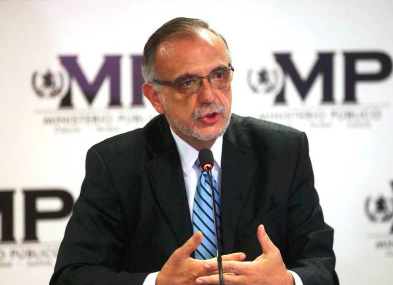 El ministro de Defensa, Iván Velásquez, no puede ser condenado en Guatemala porque goza de inmunidad diplomática. FOTO: Archivo