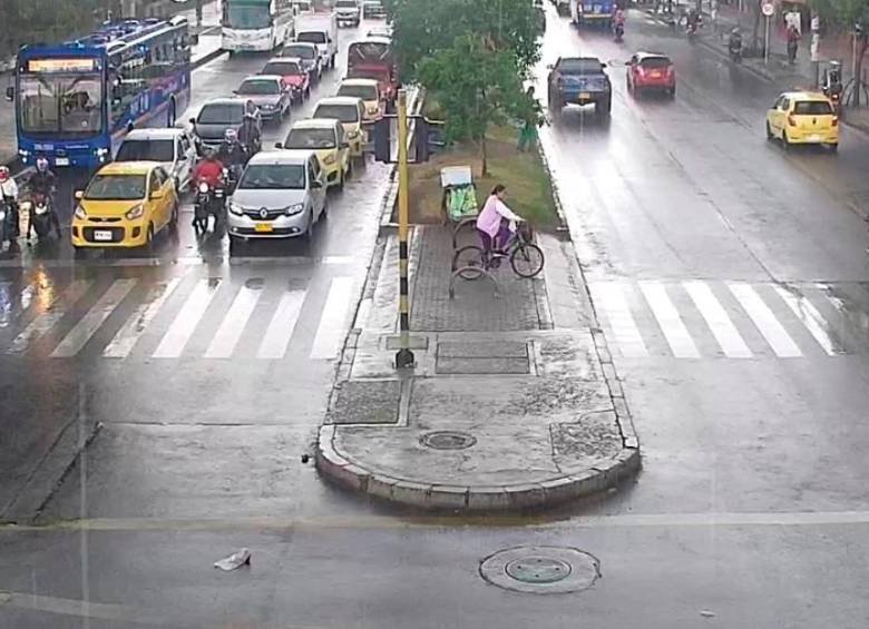 Los ciudadanos han reportado la llegada de las lluvias en distintos puntos de la capital. Foto: cortesía