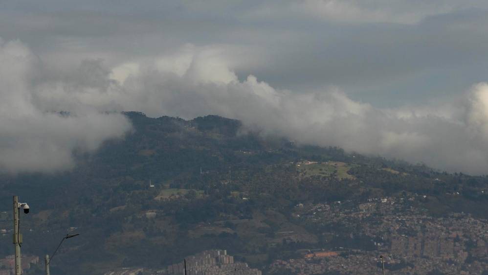 La contaminación del aire en Medellín representa uno de los mayores riesgos ambientales sobre la salud humana. Foto: Manuel Saldarriaga Quintero.