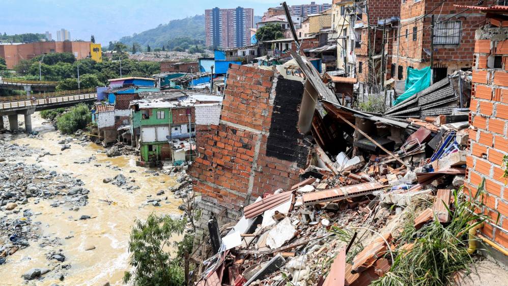 Medellín es uno de los municipios que declaró calamidad pública por las lluvias Foto: Jaime Pérez