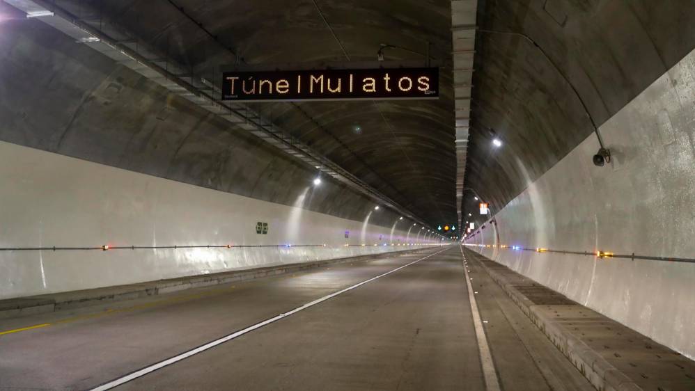 El túnel Mulatos también entró en operación. Foto: Manuel Saldarriaga Quintero.