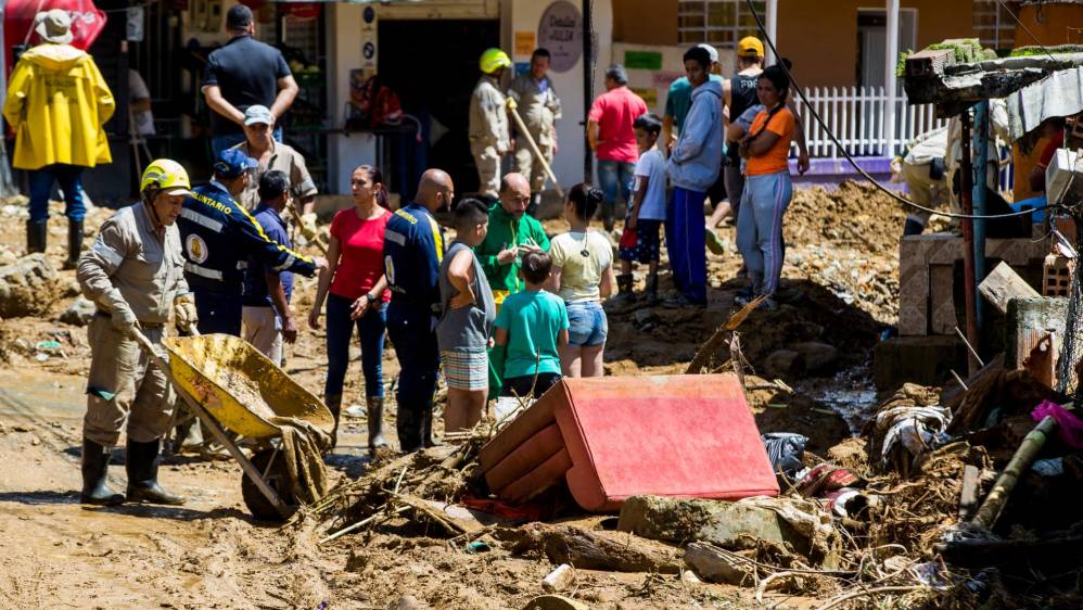 Según el censo preliminar 17 familias del sector Palo Blanco fueron afectadas por la crecientes de las quebradas La Chorrera y La Manguala. Foto: Julio César Herrera