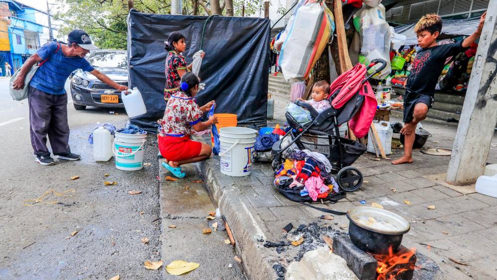 La Unidad para las Víctimas se encargó del traslado de estas personas hacia su territorio. FOTO: Jaime Pérez