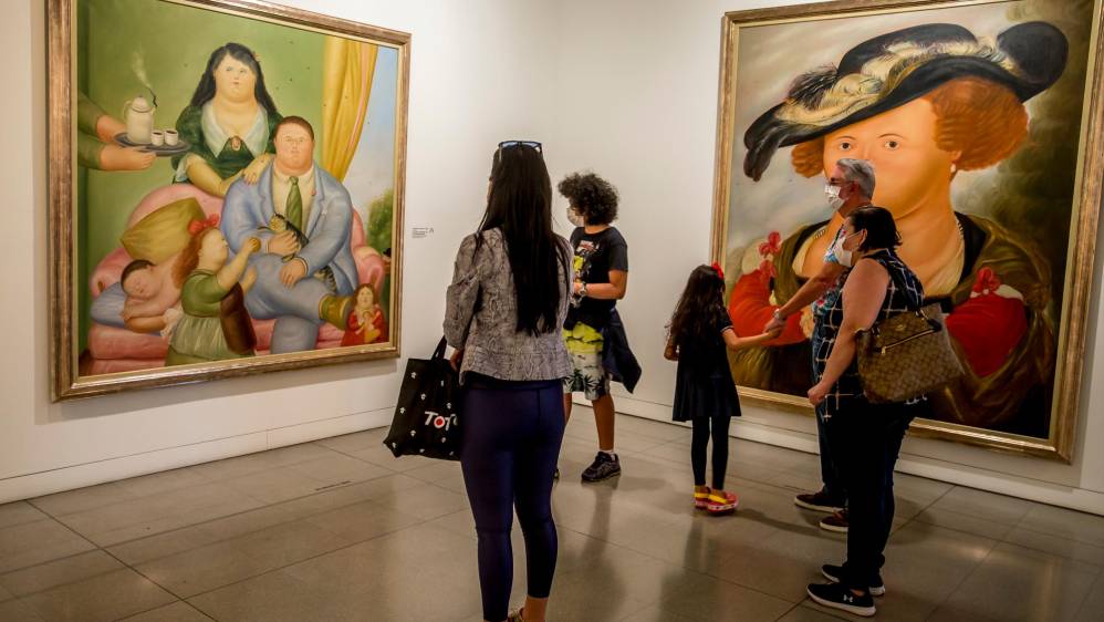 La colección del museo se ha ido armando en estos años, en su mayoría a través de donaciones de artistas y la más numerosa, la de Fernando Botero. Foto: Edwin Bustamante