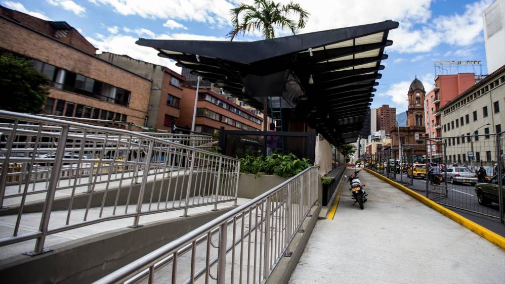 Cuando entre en funcionamiento la estación de San José permitirá intercambio entre la linea dos del Metroplús y el tranvía de Ayacucho. FOTOS JULIO CÉSAR HERRERA