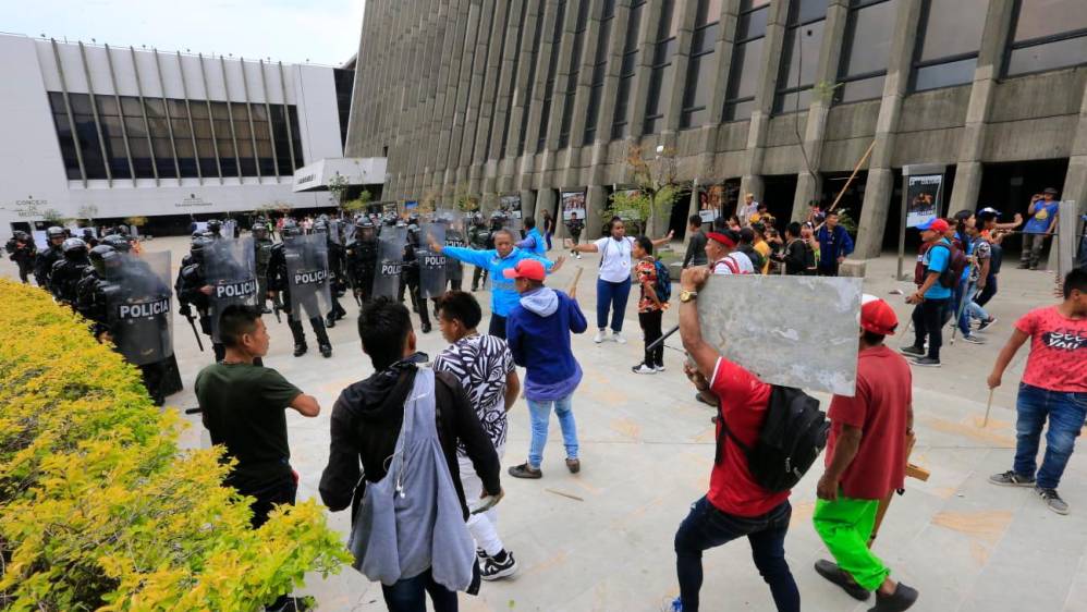 El personero William Yeffer Vivas aseguró que ya plantearon las exigencias de parte y parte para establecer un diálogo que permita solucionar la situación. Foto: Esneyder Gutiérrez