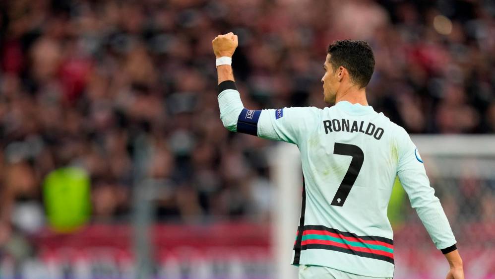 Con doblete de Cristiano Ronaldo, Portugal se impuso ante Hungría 3 - 0. Foto: EFE