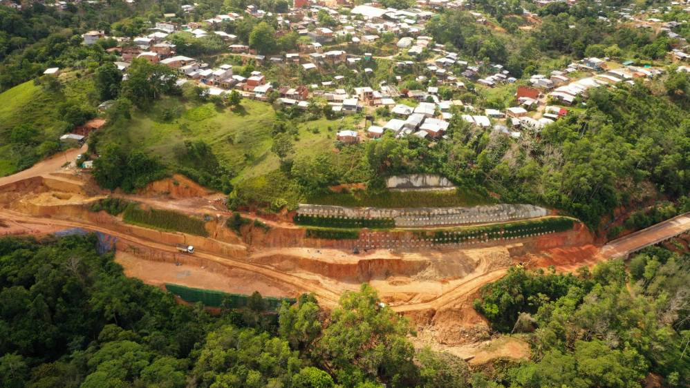 Más del 80% del territorio del municipio tiene un título minero asignado o solicitado. Foto: MANUEL SALDARRIAGA QUINTERO.