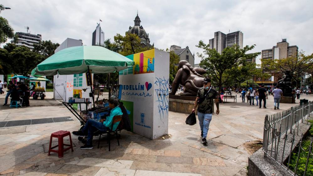 Según el Secretario de Seguridad de Medellín, José Acevedo, que detrás del robo continuado están habitantes de calle Fotos Julio César Herrera