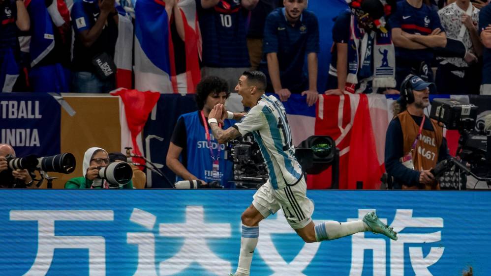 Después de 36 años la Selección Argentina consiguió su tercer título Mundial. Foto : Juan Antonio Sánchez 