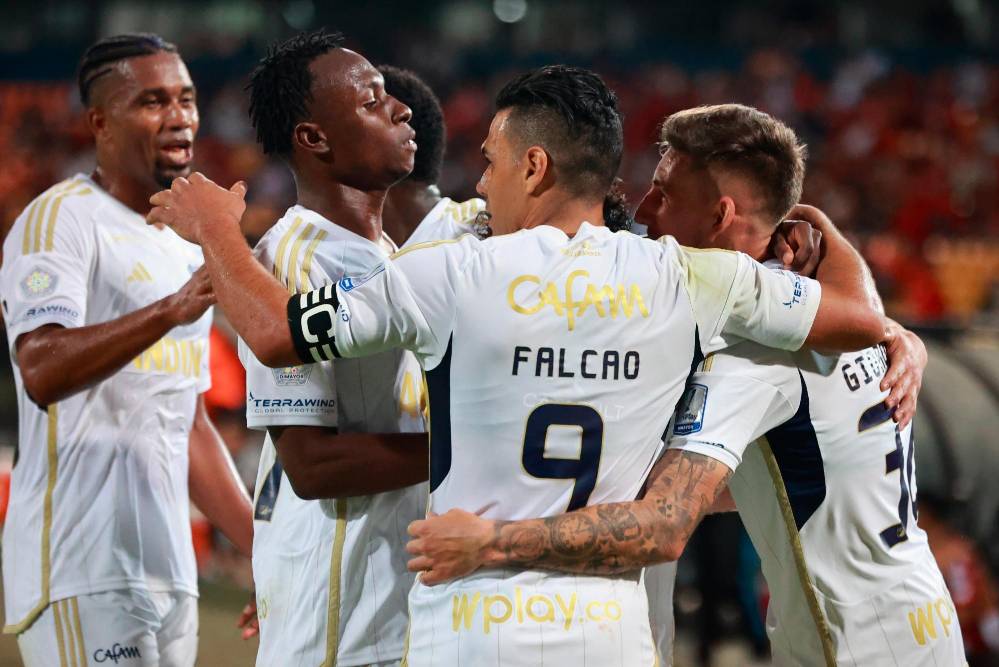 DIM empató con Millonarios en el debut de Falcao en la primera división ...