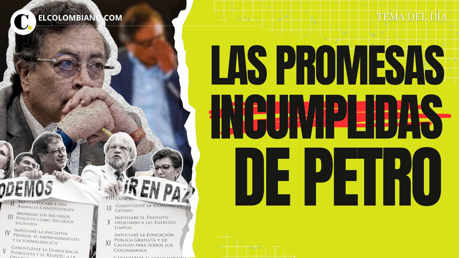 Cover image for Ni escribiendo sobre mármol: las promesas incumplidas de Petro