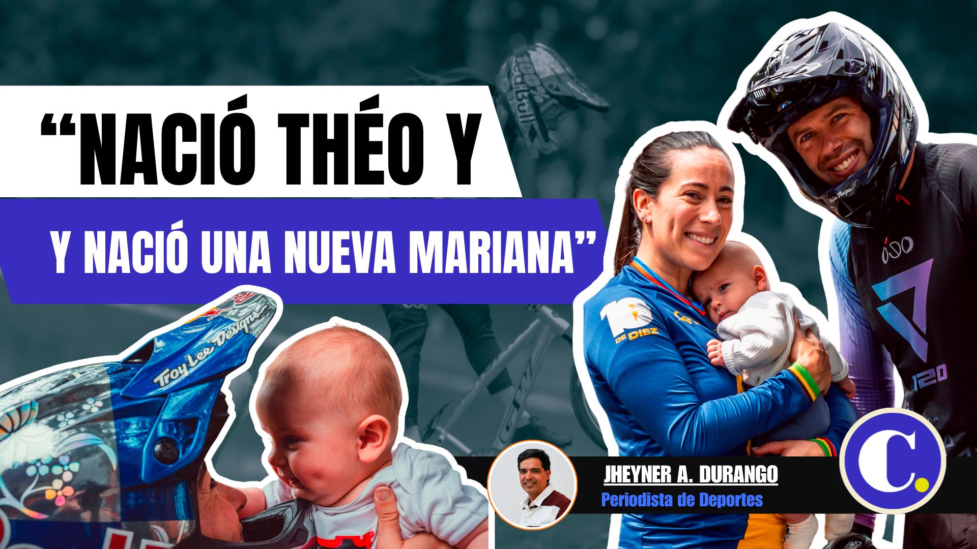 “Théo was born and a new Mariana was born”: the most intimate confession of the BMX queen