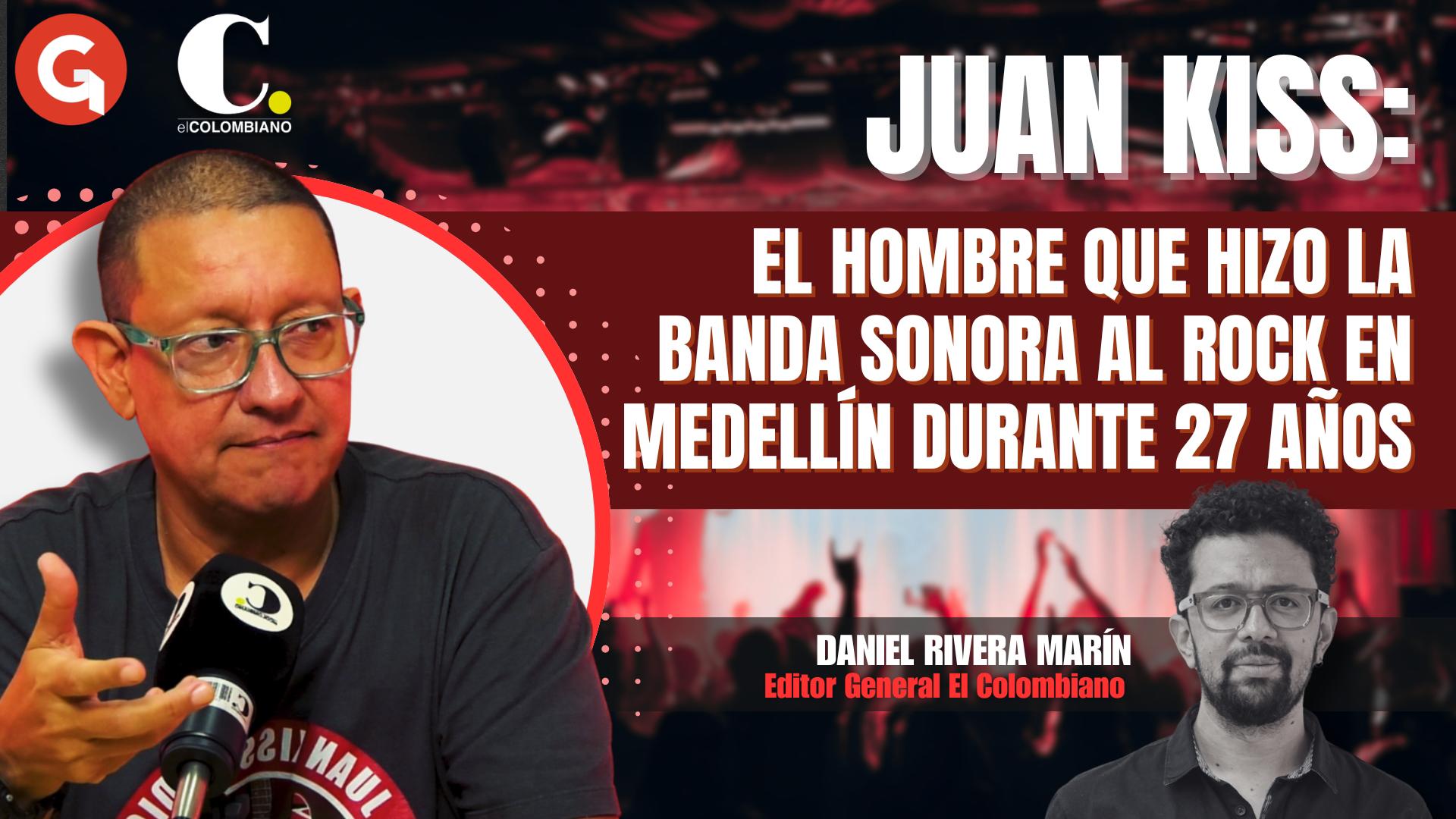 Cover image for Juan Kiss: el hombre que hizo la banda sonora al rock en Medellín durante 27 años y la razón por la que salió de Radioacktiva