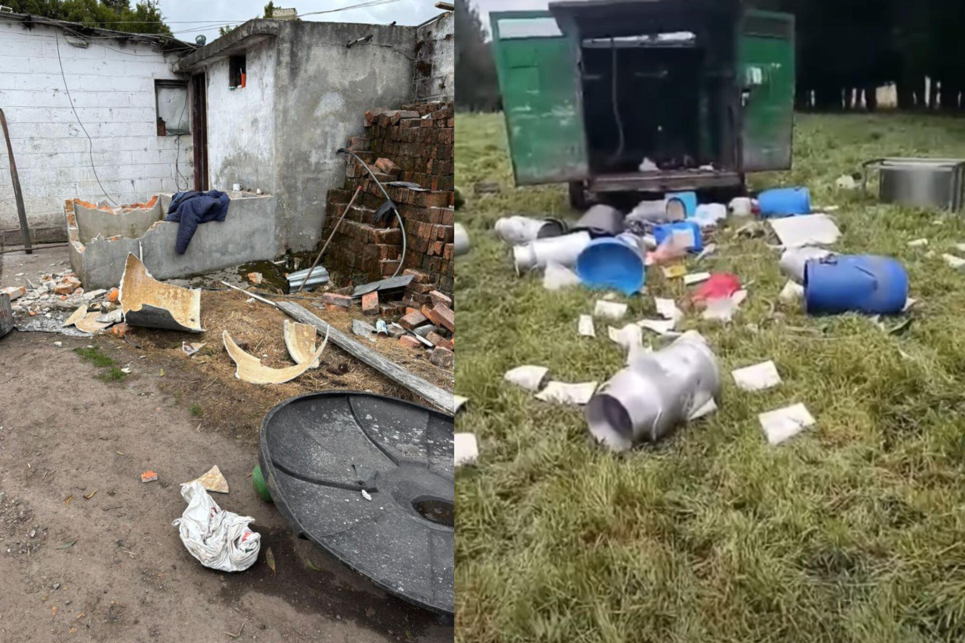 Fotos | Denuncian invasión de indígenas a fincas ganaderas en Nariño; coincidió con visita de Aida Quilcué a ese departamento