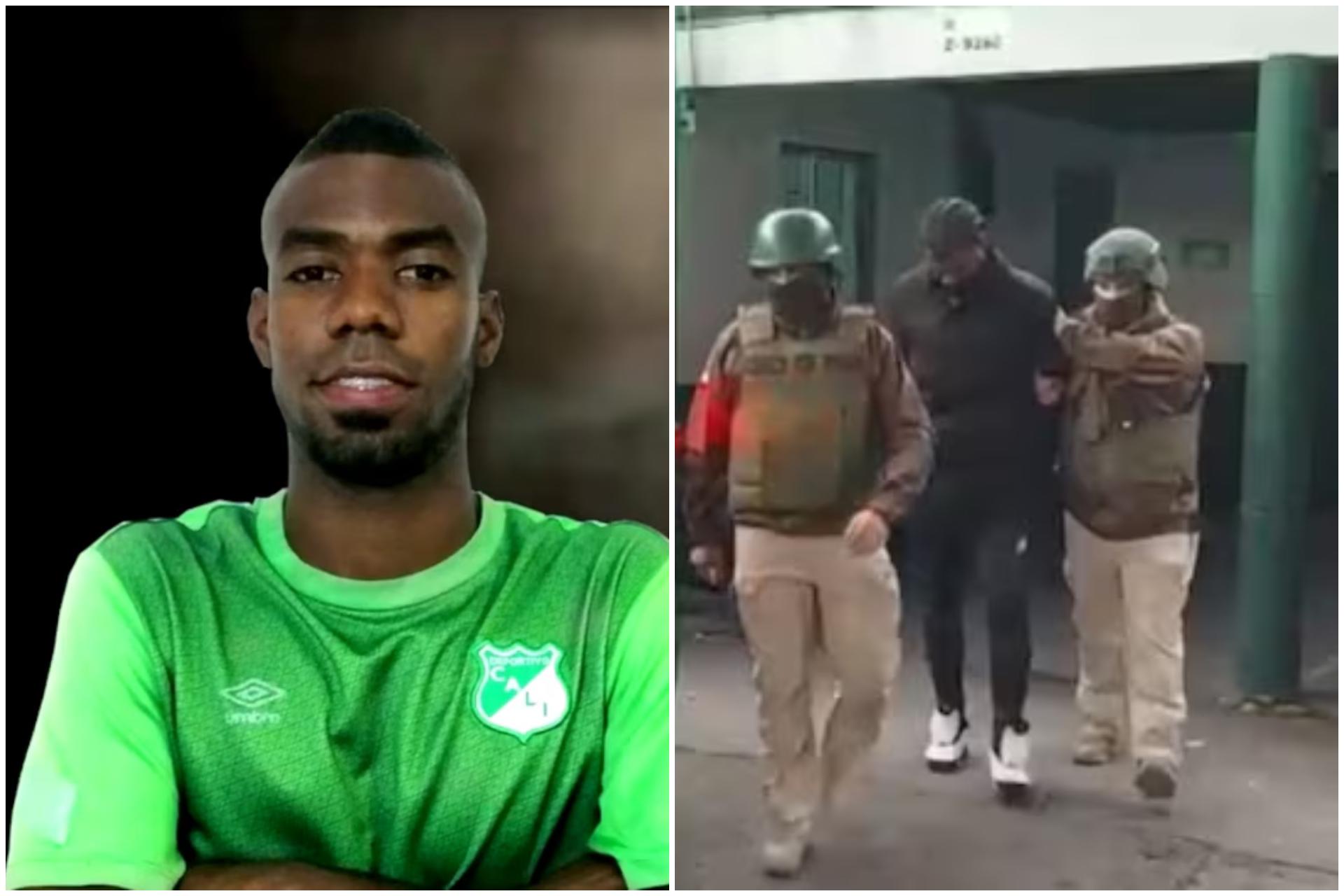 Este es Abel Stiven Carabalí, el exfutbolista colombiano acusado de decapitar a un amigo en Chile: detalles de su captura