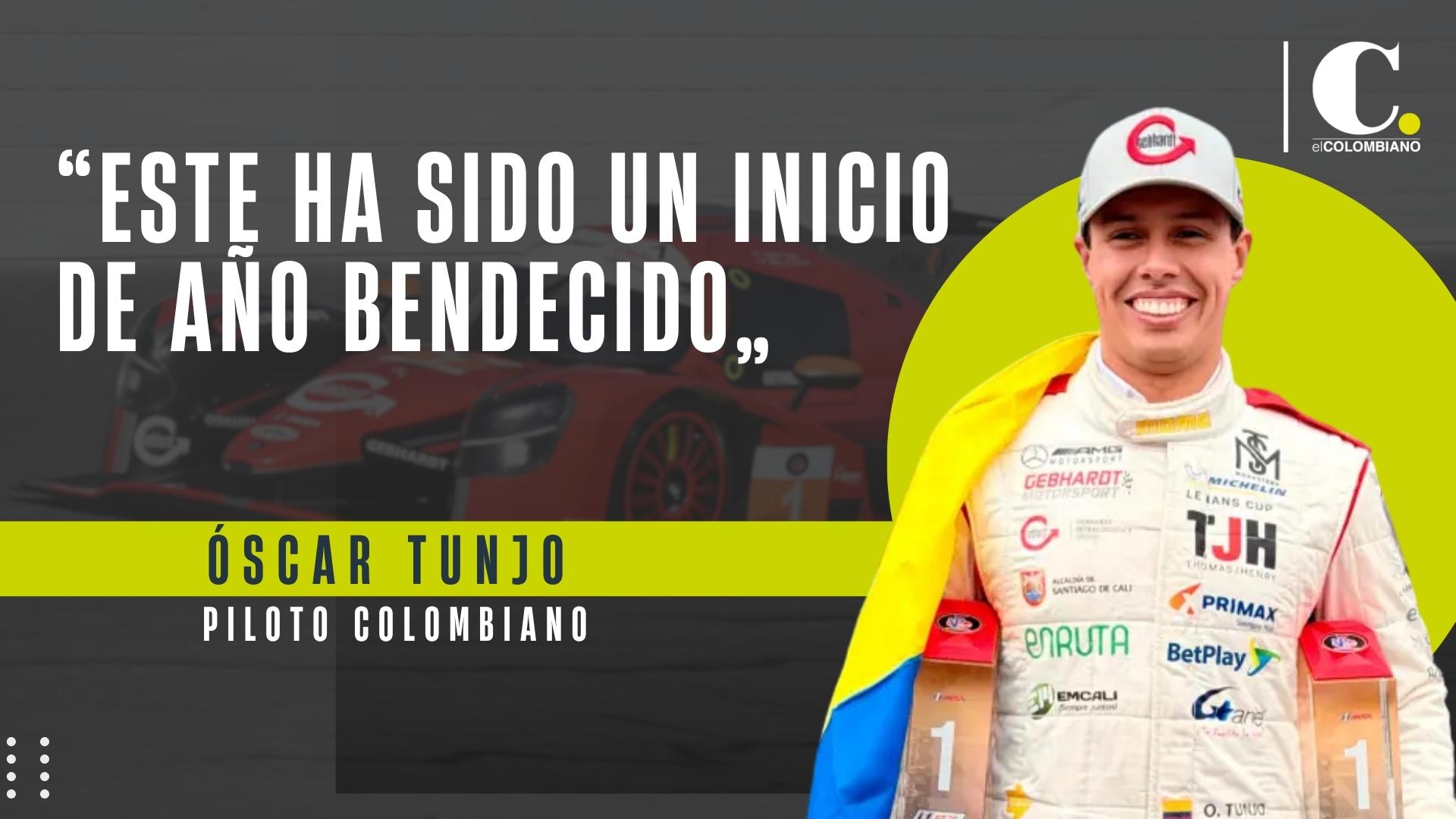 Interview with Colombian driver Óscar Tunjo: “This has been a blessed start to the year”
