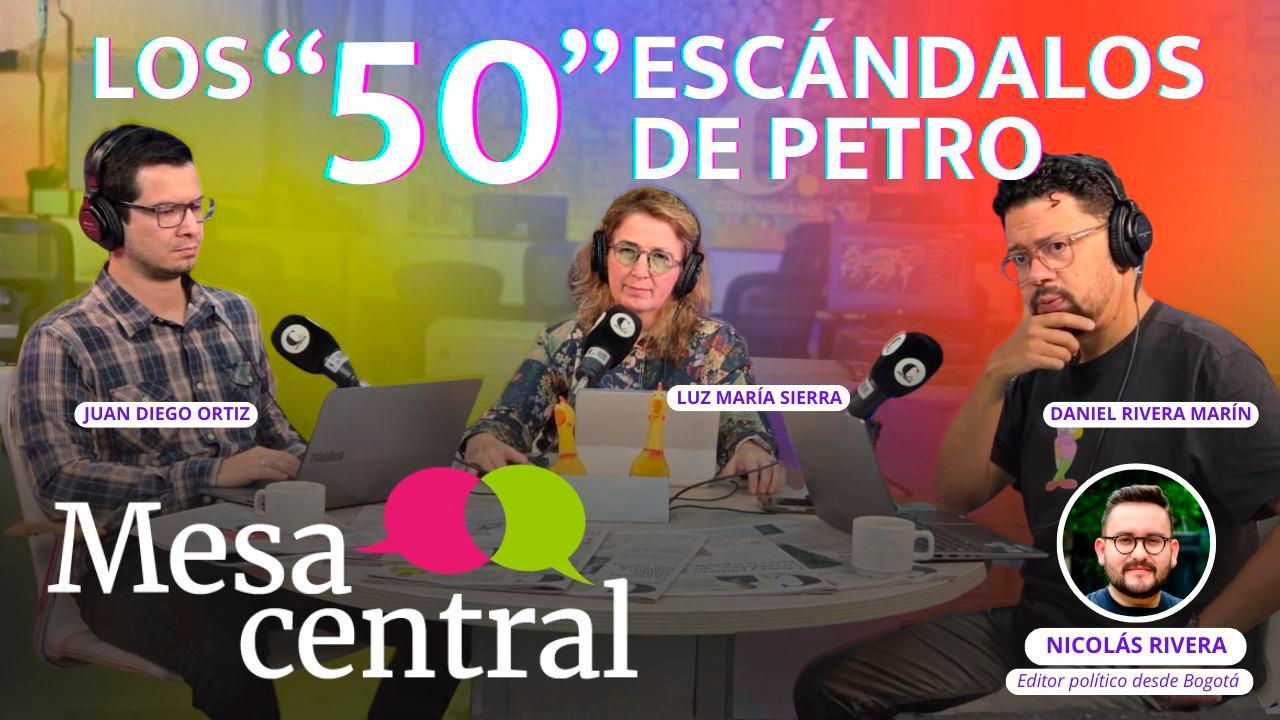 Los “50” escándalos de Petro