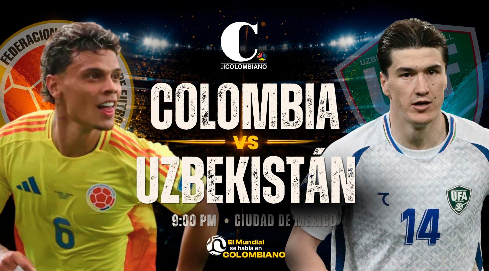Colombia debuta y sale por su primer triunfo mundialista