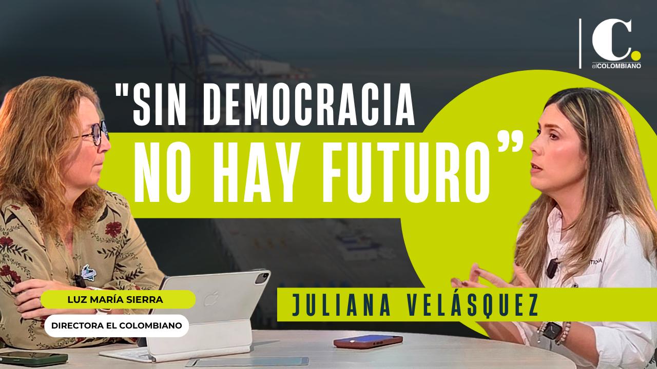 Cover image for “Sin democracia no hay futuro”: Juliana Velásquez de Proantioquia