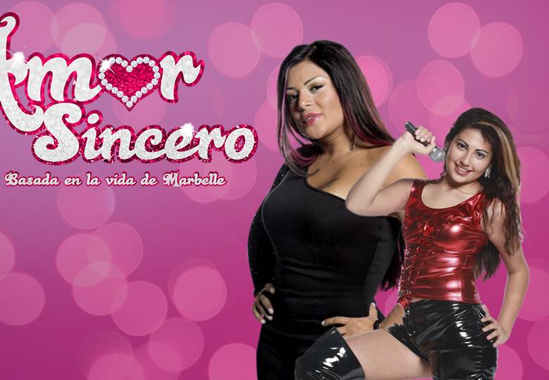 Marbelle interpretó su propia vida en Amor sincero