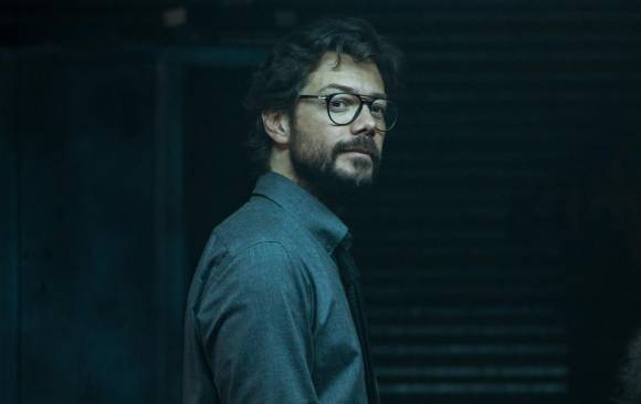 Álvaro Morte es el profesor en La casa de papel. FOTO Cortesía Netflix