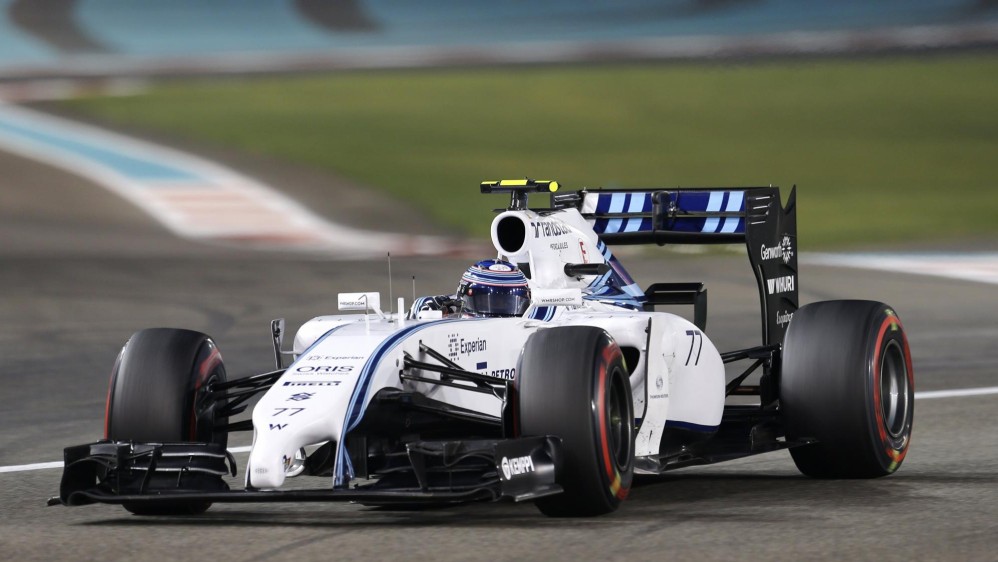Los Williams, del brasileño Felipe Massa y Valtteri Bottas, fallaron en la primera sesión, aunque en la segunda el finlandés hizo el quinto mejor tiempo. FOTO REUTERS