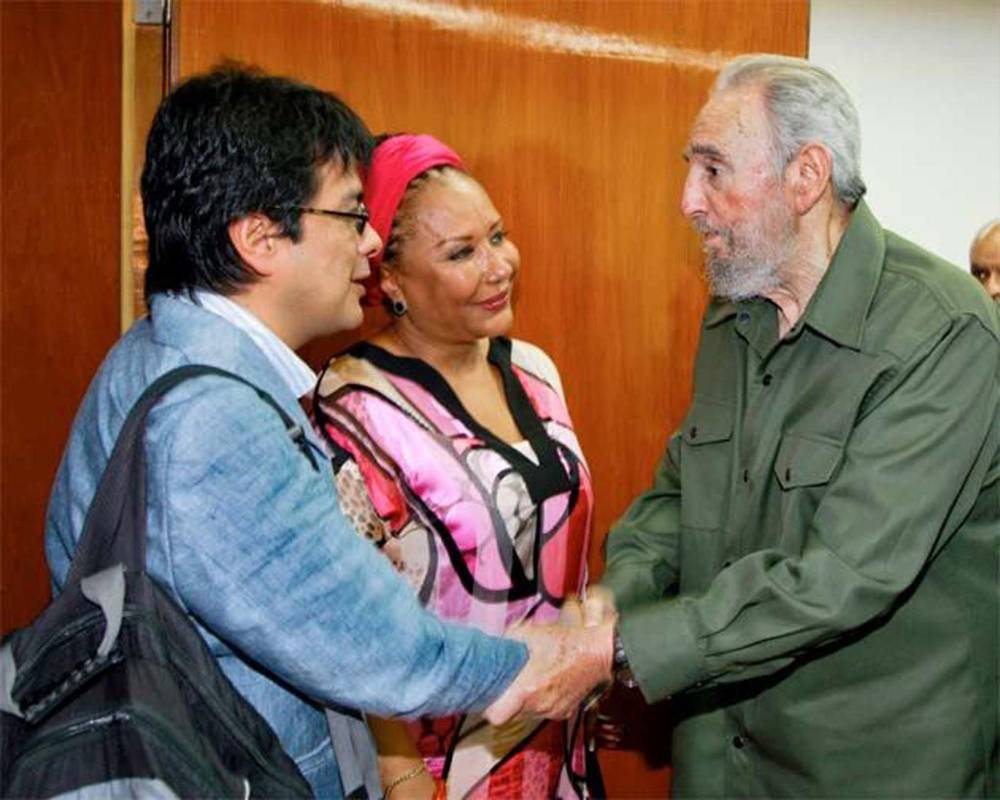 Piedad Córdoba fue otra colombiana muy cercana a Fidel Castro. Con el líder cubano la exsenadora tuvo varias reuniones. FOTO COLPRENSA
