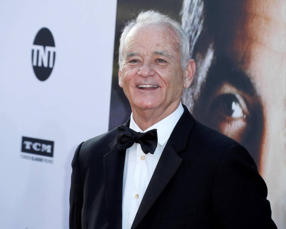 El actor estadounidense Bill Murray posa para los fotógrafos a su llegada a la gala de entrega del 46º premio a la carrera profesional que entrega el Instituto de Cine Americano (AFI) en el teatro The Dolby Theatre de Hollywood. FOTO Efe