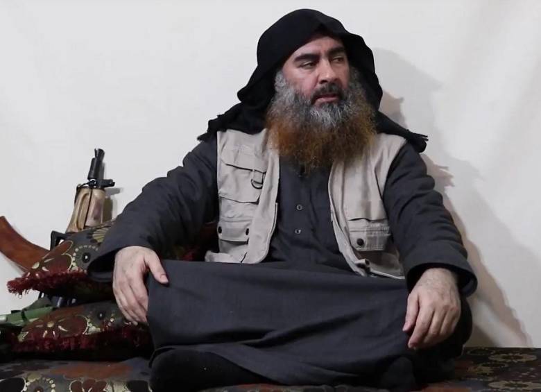 Abu Bakr al Bagdadi, jefe del Estado Islámico. FOTO: EFE