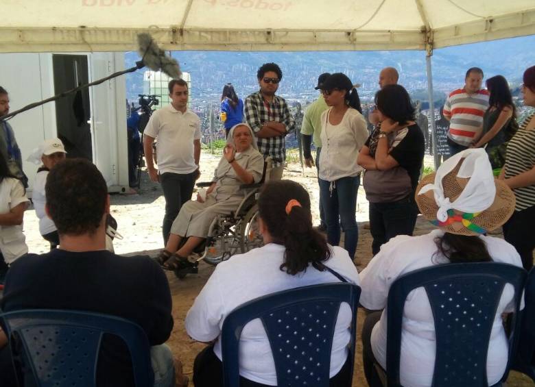 A pesar del acto simbólico del pasado 27 de julio, las excavaciones aún no inician en La Escombrera. FOTO GUSTAVO OSPINA