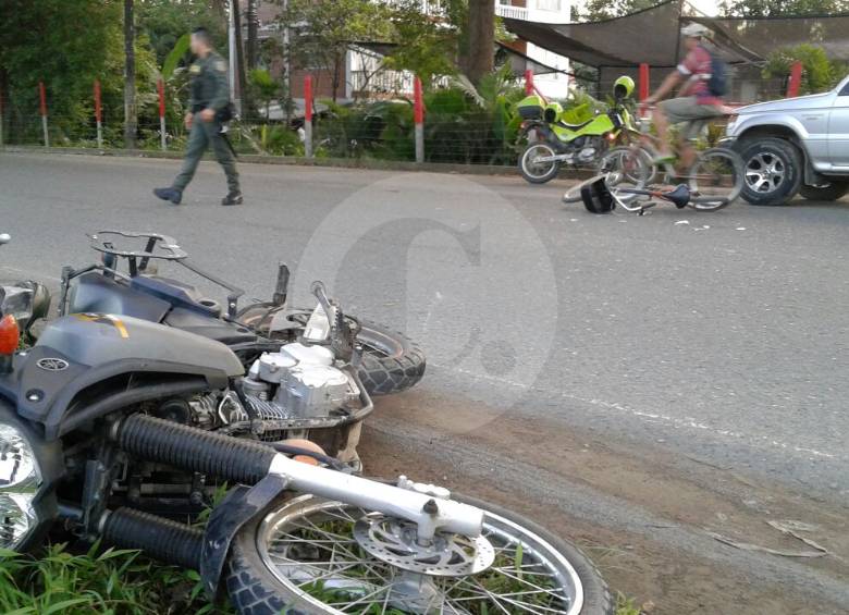 Según el reporte de Medicina Legal la mayoría de muertes se presentaron en motocicletas (2.564). FOTO Archivo Yeison Rojas